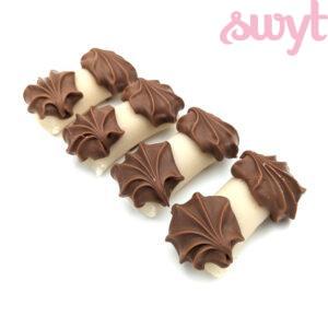 Marsepeinen Bokkenpootje met melkchocolade