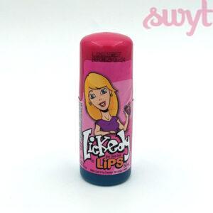 Lickedy Lips Blauwe bes (sour candy drink)