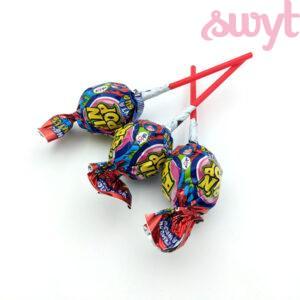 10 Pin Pop Lolly tong verver blauw