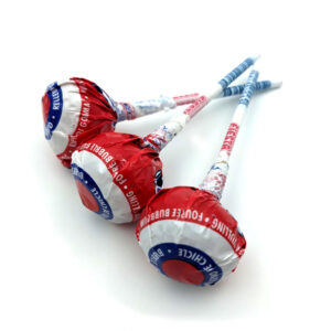 Lolly kauwgom kersen 100 stuks