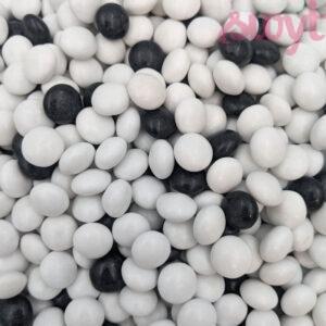 Venco zwart witjes