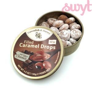 Cavendish & Harvey Karamel pastilles gevuld met met Belgische chocolade