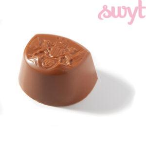Melkchocolade bonbon met roomvulling