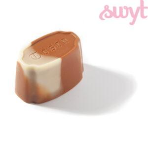 Melkchocolade bonbon met Zabajone vulling